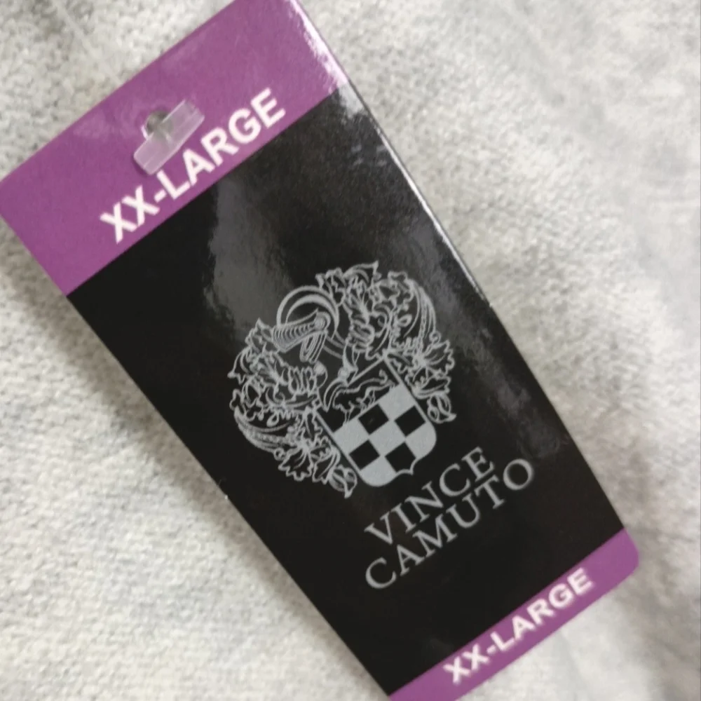 NWT Vince Camuto Silver Heather Turtleneck Sweater  🩶 XXL - Picture 6 of 9